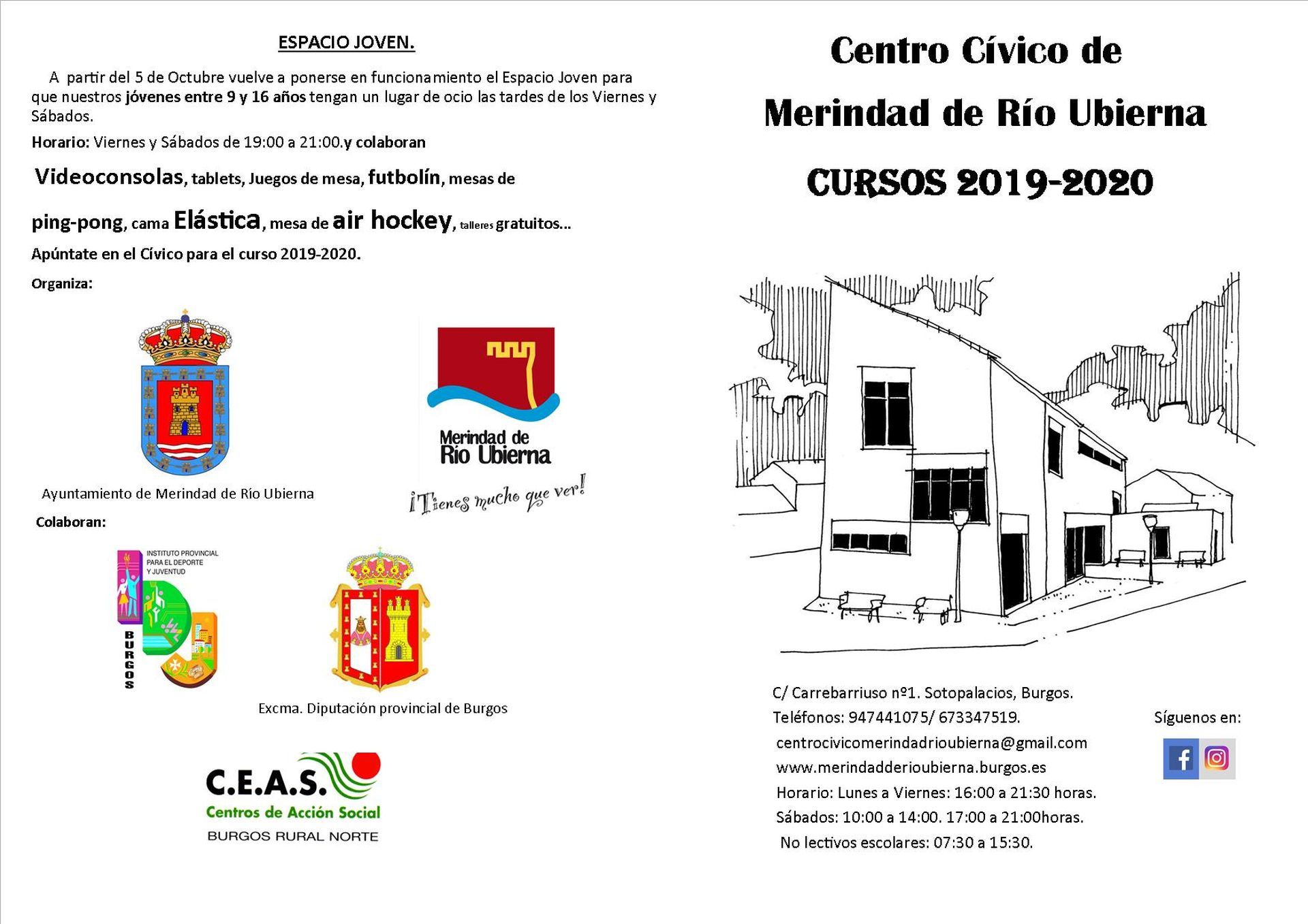 Cursos del Centro Cívico 2019-2020