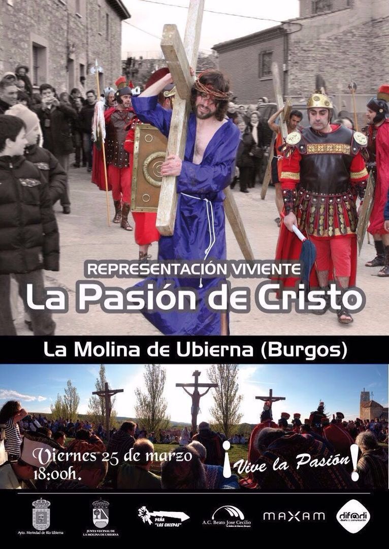 Representación de La Pasión de Cristo en La Molina de Ubierna